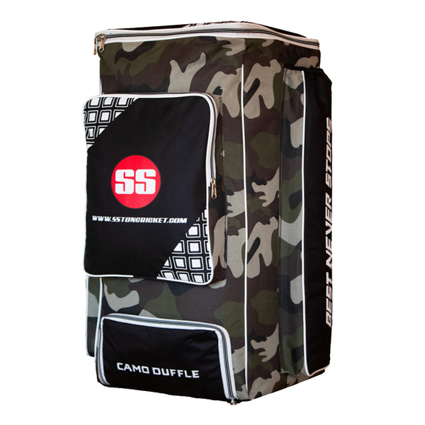 SS CLASSIC CAMO DUFFLE GREEN CRICKET KIT BAG