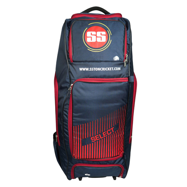 SS SELECT DUFFLE CRICKET KIT BAG (Navy Blue & Red)