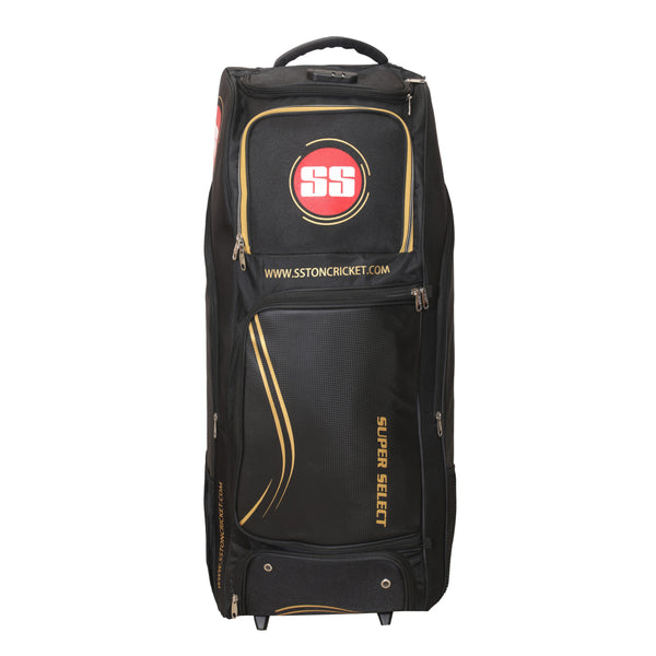 SS SUPER SELECT DUFFEL CRICKET KIT BAG (BLACK)
